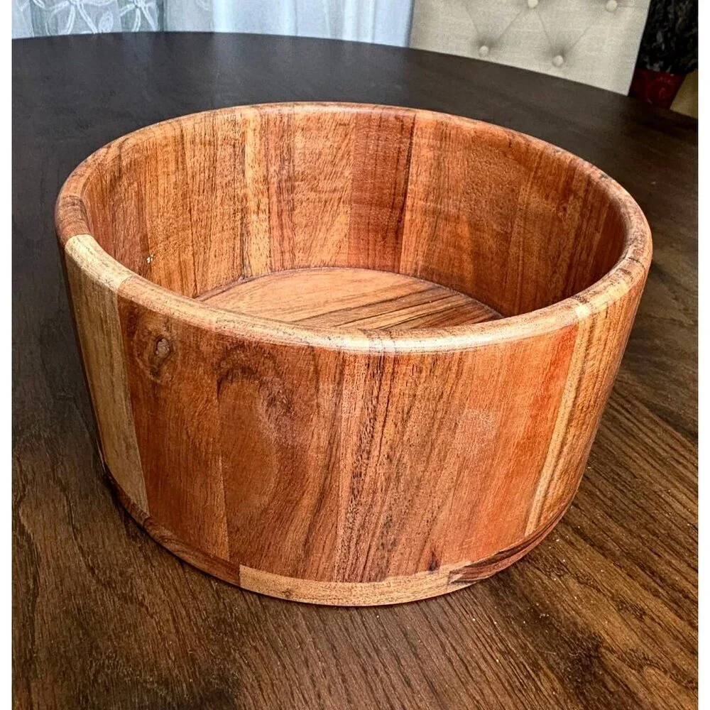 Zassenhaus Acacia Wood Salad Serving Bowl, 11.8